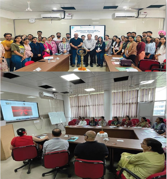 12ਵੀਂ (ਉੱਤਰੀ ਜ਼ੋਨ) "ਐਡਵਾਂਸਡ CME ਆਨ ਫਾਰਮਾਕੋਵਿਜੀਲੈਂਸ / ਮਟੇਰੀਓਵਿਜੀਲੈਂਸ ਅਤੇ ਕੋਆਰਡੀਨੇਟਰਸ ਮੀਟਿੰਗ" ਸਫਲਤਾਪੂਰਵਕ ਸੰਪੰਨ